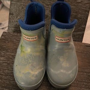Toddler hunter faded tie dye short height rain winter boots